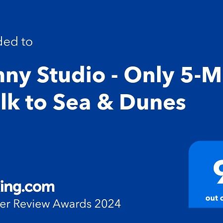Sunny Studio - Only 5-Min Walk To Sea & Dunes Wijk aan Zee Exterior foto